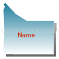 Census Tract 608.11, Dakota County, Minnesota (Blue Gradient Fill with Shadow)