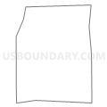 Census Tract 608.22, Dakota County, Minnesota (Light Gray Border)