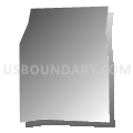 Census Tract 608.22, Dakota County, Minnesota (Gray Gradient Fill with Shadow)