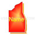 Census Tract 607.39, Dakota County, Minnesota (Bright Blending Fill with Shadow)