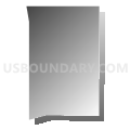 Census Tract 510.02, Anoka County, Minnesota (Gray Gradient Fill with Shadow)