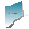 Census Tract 607.09, Dakota County, Minnesota (Blue Gradient Fill with Shadow)