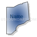 Census Tract 607.09, Dakota County, Minnesota (Radial Fill with Shadow)