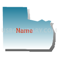 Census Tract 607.31, Dakota County, Minnesota (Blue Gradient Fill with Shadow)
