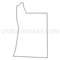 Census Tract 512.01, Anoka County, Minnesota (Light Gray Border)