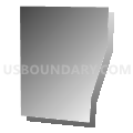 Census Tract 512.02, Anoka County, Minnesota (Gray Gradient Fill with Shadow)