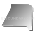 Census Tract 607.17, Dakota County, Minnesota (Gray Gradient Fill with Shadow)