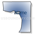 Census Tract 607.32, Dakota County, Minnesota (Radial Fill with Shadow)