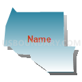 Census Tract 608.15, Dakota County, Minnesota (Blue Gradient Fill with Shadow)