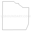 Census Tract 608.20, Dakota County, Minnesota (Light Gray Border)