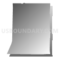 Census Tract 608.21, Dakota County, Minnesota (Gray Gradient Fill with Shadow)