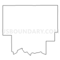 Census Tract 9501, Benton County, Mississippi (Light Gray Border)