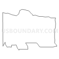 Census Tract 9502, Jasper County, Mississippi (Light Gray Border)