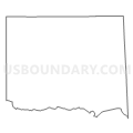 Census Tract 9501, Greene County, Mississippi (Light Gray Border)