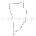 Census Tract 710, DeSoto County, Mississippi (Light Gray Border)