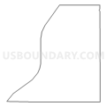 Census Tract 701.02, DeSoto County, Mississippi (Light Gray Border)