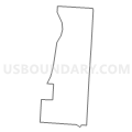 Census Tract 133.01, Jackson County, Missouri (Light Gray Border)