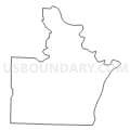 Census Tract 9502, Clark County, Missouri (Light Gray Border)