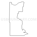 Census Tract 4802, Oregon County, Missouri (Light Gray Border)
