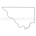 Census Tract 307, Platte County, Missouri (Light Gray Border)