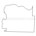 Census Tract 4608, Benton County, Missouri (Light Gray Border)