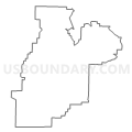Census Tract 4706, Pulaski County, Missouri (Light Gray Border)