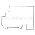 Census Tract 4501, Shelby County, Missouri (Light Gray Border)