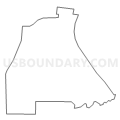 Census Tract 8814, Cape Girardeau County, Missouri (Light Gray Border)