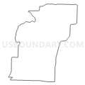 Census Tract 16.01, Boone County, Missouri (Light Gray Border)