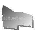 Census Tract 2134, St. Louis County, Missouri (Gray Gradient Fill with Shadow)