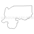 Census Tract 8905, Phelps County, Missouri (Light Gray Border)