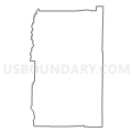 Census Tract 9704, Montgomery County, Missouri (Light Gray Border)