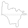 Census Tract 4802.01, Taney County, Missouri (Light Gray Border)