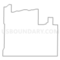 Census Tract 8704, Ripley County, Missouri (Light Gray Border)