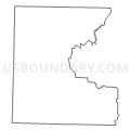 Census Tract 4802, Dade County, Missouri (Light Gray Border)