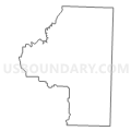 Census Tract 4801, Dade County, Missouri (Light Gray Border)