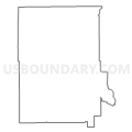 Census Tract 9602, Knox County, Missouri (Light Gray Border)