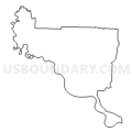 Census Tract 4702, Chariton County, Missouri (Light Gray Border)