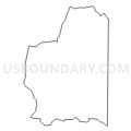 Census Tract 4604, Washington County, Missouri (Light Gray Border)
