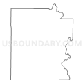 Census Tract 102, Andrew County, Missouri (Light Gray Border)