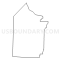 Census Tract 9505, Cooper County, Missouri (Light Gray Border)