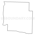 Census Tract 121, Jasper County, Missouri (Light Gray Border)