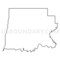 Census Tract 9400.02, Roosevelt County, Montana (Light Gray Border)