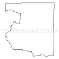 Census Tract 1.02, Gallatin County, Montana (Light Gray Border)