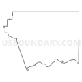 Census Tract 9406, Big Horn County, Montana (Light Gray Border)