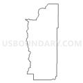 Census Tract 1, Madison County, Montana (Light Gray Border)