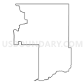 Census Tract 9516, Sheridan County, Nebraska (Light Gray Border)