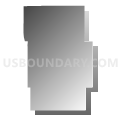 Census Tract 9521, Garden County, Nebraska (Gray Gradient Fill with Shadow)