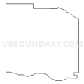 Census Tract 9637, Dodge County, Nebraska (Light Gray Border)