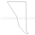 Census Tract 105.03, Sarpy County, Nebraska (Light Gray Border)
